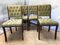 Vintage Mahogany Chesterfield Dining Chairs, Set of 4, Image 4