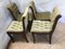 Vintage Chesterfield Esszimmerstühle aus Mahagoni, 4er Set 15