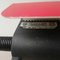 Industrielle Italienische Rote Metall Schwanenhals Schreibtischlampe von Targetti Sanke, 1970er 6