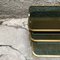 Nesting Tables in Brass and Smoked Glass, Set of 3, Image 5