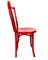 Set of Red Wooden Dining Chairs, 1970s 7