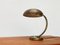 Deutsche Mid-Century Messing Tischlampe von Gecos Cosack 23