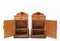 Art Deco Amsterdam School Oak Nightstands by Max Coini, Set of 2 4