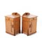 Art Deco Amsterdam School Oak Nightstands by Max Coini, Set of 2, Image 5