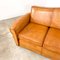 French Art Deco Hand-Colored Sheep Leather Sleeping Sofa, Image 6