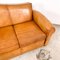 French Art Deco Hand-Colored Sheep Leather Sleeping Sofa 8