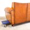 French Art Deco Hand-Colored Sheep Leather Sleeping Sofa 22