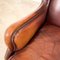 Vintage Sheep Leather Wingback Armchairs, Set of 2 10