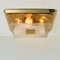 Square Flushmount or Wall Light in Murano Glass from Kalmar, Austria, 1960s, Image 4