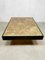 Etched Brass & Oxidized Copper Coffee Table by Bernhard Rohne, Image 1