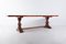 Large Solid Walnut Table, Italy, 1960s, Image 3