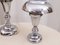 Moderne vernickelte Art Deco Lampen, 2er Set 14