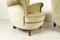 Danish Velour Wingback Lounge Chairs, 1940s, Set of 2, Image 16