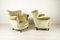 Danish Velour Wingback Lounge Chairs, 1940s, Set of 2, Image 9