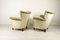 Danish Velour Wingback Lounge Chairs, 1940s, Set of 2, Image 12