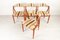 Vintage Danish Teak Model 31 Dining Chairs by Kai Kristiansen for Schou Andersen 1960s, Set of 4 3