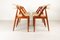 Vintage Danish Teak Model 31 Dining Chairs by Kai Kristiansen for Schou Andersen 1960s, Set of 4 5
