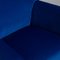 Mid-Century Italian Modern Blue Velvet Armchair in the Style of Gigi Radice, 1960s 9