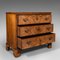 Antique Georgian English Gentleman's Lowboy in Burr Walnut 2