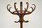 Appendiabiti antico vittoriano in legno curvato, Immagine 6