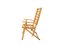 Folding Chairs by Ico & Luisa Parisi for Reguitti, Italy, 1970s, Set of 2 8