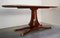 Dining Table with Pink Marble Top & Rosewood Base, 1950s 4