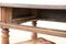 Großer antiker Schreibtisch aus massivem geschnitztem Nussholz, 1680er 6