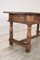 Large Antique Desk in Solid Carved Walnut, 1680s 9