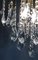 Italian Murano Glass Crystal & Gilt Brass Waterfall Chandelier, 1970s 10