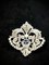 Portuguese Revival Style White Gold, Sapphire, Diamond and Pearl Brooch, Image 3