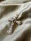 Portuguese Art Deco Crucifix in Diamond, Sapphire & Obsidian 5