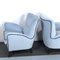Mid-Century Italian Azure Velvet Armchairs in the Style of Gio Ponti, Set of 2, Image 7