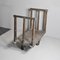 Industrial Mixed Wood Shopping Cart, 1930s 5