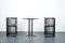 Vintage Armchairs & Table by Josef Hoffmann for Wittmann, 1970s, Set of 3 1