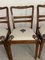 Art Deco Stühle mit Artischocken Bezug, 4er Set 5