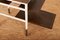 Bar Cart with White Painted Solid Wood Frame, Image 6