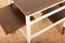 Bar Cart with White Painted Solid Wood Frame, Image 4