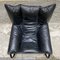 Side Chair in Black Leather from Cinova 6