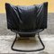 Side Chair in Black Leather from Cinova 4