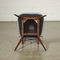 Beech, Mahogany, Fabric & Foam Chairs, Italy, 1950s or 1960s, Set of 4 6