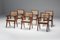 Chaise de Bureau ou de Salle à Manger Modèle Pj-Si-28-B en Jonc par Pierre Jeanneret 2