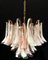 Murano Petal Ceiling Lights from Mazzega, 1980s, Set of 2 8