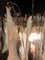 Lámparas de techo de cristal de Murano de Mazzega, años 80. Juego de 2, Imagen 4