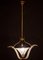 Lampe à Suspension Art Déco en Verre de Murano par Ercole Barovier, 1940 10