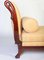 Sofá o chaise longue italiano de caoba con cuello de cisne, siglo XIX, década de 1820, Imagen 4