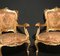19th-Century Italian Gilt Living Room Set with Sofa and Armchairs, Set of 3 8