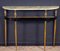 Mid-Century Oval Shaped Gilt Bronze Console Table by Paolo Buffa, Italy, 1950s 4