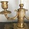 French Empire Gilt Bronze Two-Arm Bouillotte Lamps or Table Lamps, 1815, Set of 2 6