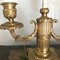 Französische Empire Zweiarmige Bouillotte Lampen oder Tischlampen aus vergoldeter Bronze, 1815, 2er Set 11