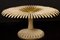 Giltwood and Painted Palm Sculptural Dining or Center Table, Italy, 1970s, Image 7